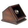 Wooden Display Case for Single Championship Ring, ring not included