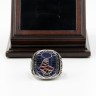MLB 2013 Boston Red Sox World Series Championship Replica Fan Ring with Wooden Display Case