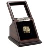 NFL 2009 Super Bowl XLIV New Orleans Saints Championship Replica Fan Ring with Wooden Display Case - Brees