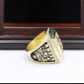 NFL 2009 Super Bowl XLIV New Orleans Saints Championship Replica Fan Ring with Wooden Display Case - Brees