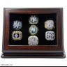 Wooden Display Case for Championship Rings, rings not included