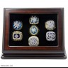 Wooden Display Case for Championship Rings, rings not included