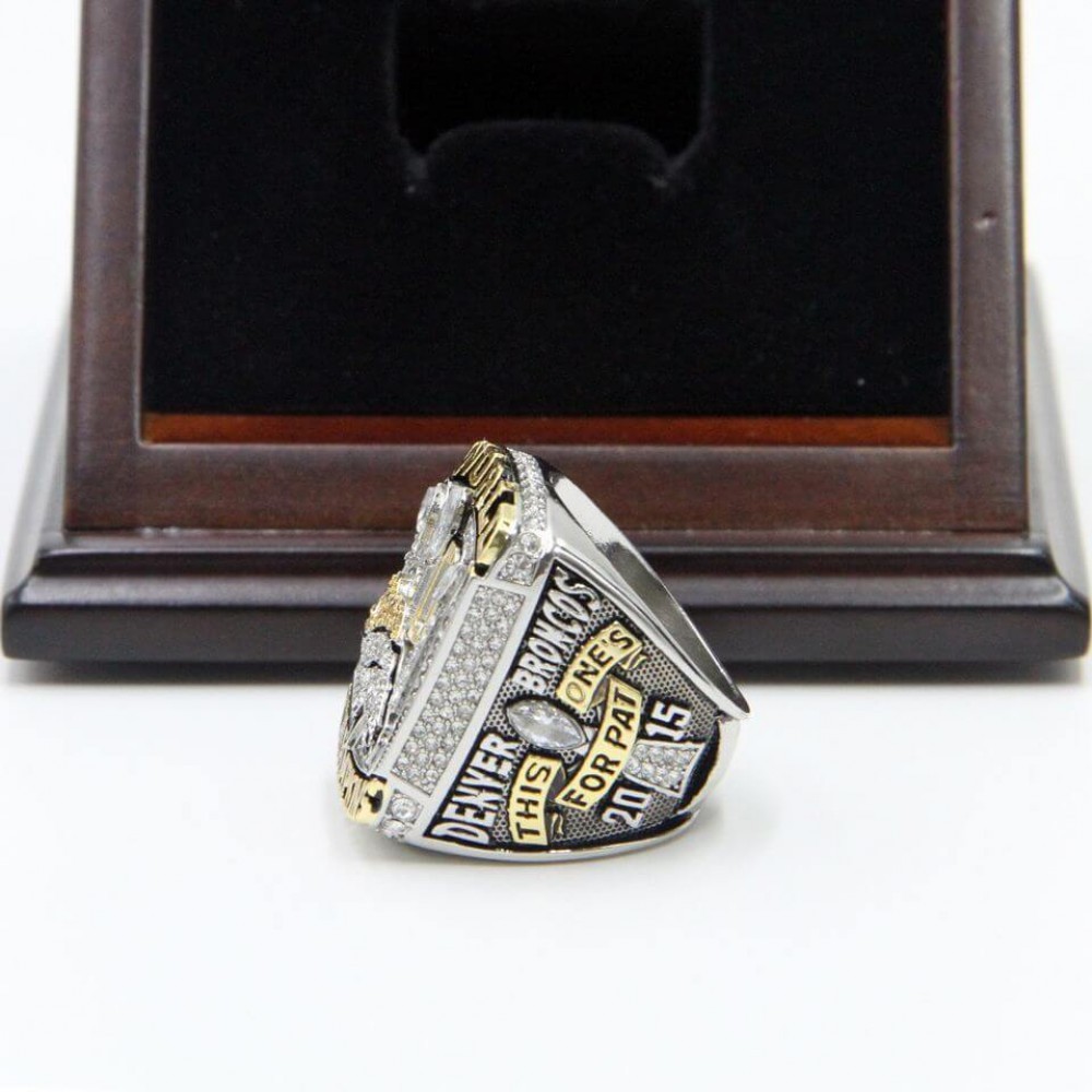 2015 Denver Broncos Super Bowl Ring Von Miller – Championship Rings Store