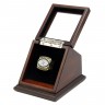 NFL 1968 Super Bowl III New York Jets Championship Replica Fan Ring with Wooden Display Case