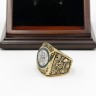 NFL 1968 Super Bowl III New York Jets Championship Replica Fan Ring with Wooden Display Case