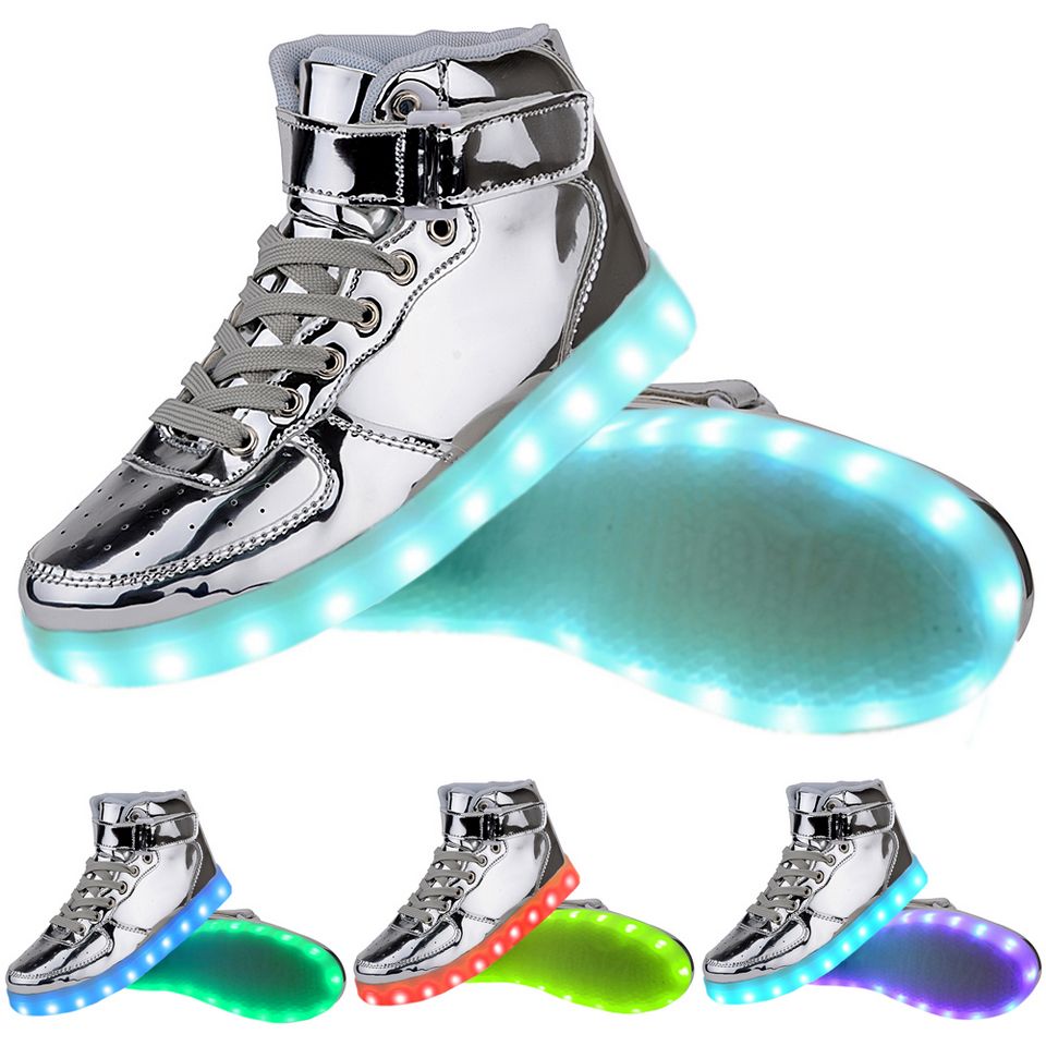  ACEVER Color Changing LED Shoes Flashing Sneakers