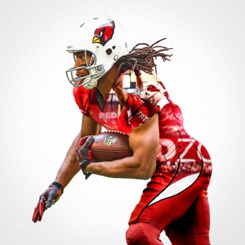 Arizona Cardinals Larry Fitzgerald Football Wall Posters with 6 Sizes Unframed