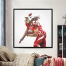 Arizona Cardinals Larry Fitzgerald Football Wall Posters with 6 Sizes Unframed