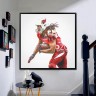 Arizona Cardinals Larry Fitzgerald Football Wall Posters with 6 Sizes Unframed