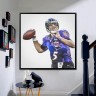 Baltimore Ravens Joe Flacco Football Wall Posters with 6 Sizes Unframed