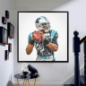 Carolina Panthers Cam Newton Football Wall Posters with 6 Sizes Unframed