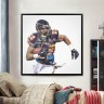 Chicago Bears Matt Forte Football Wall Posters with 6 Sizes Unframed