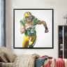 Green Bay Packers Clay Matthews Football Wall Posters with 6 Sizes Unframed