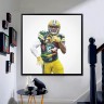 Green Bay Packers Randall Cobb Football Wall Posters with 6 Sizes Unframed