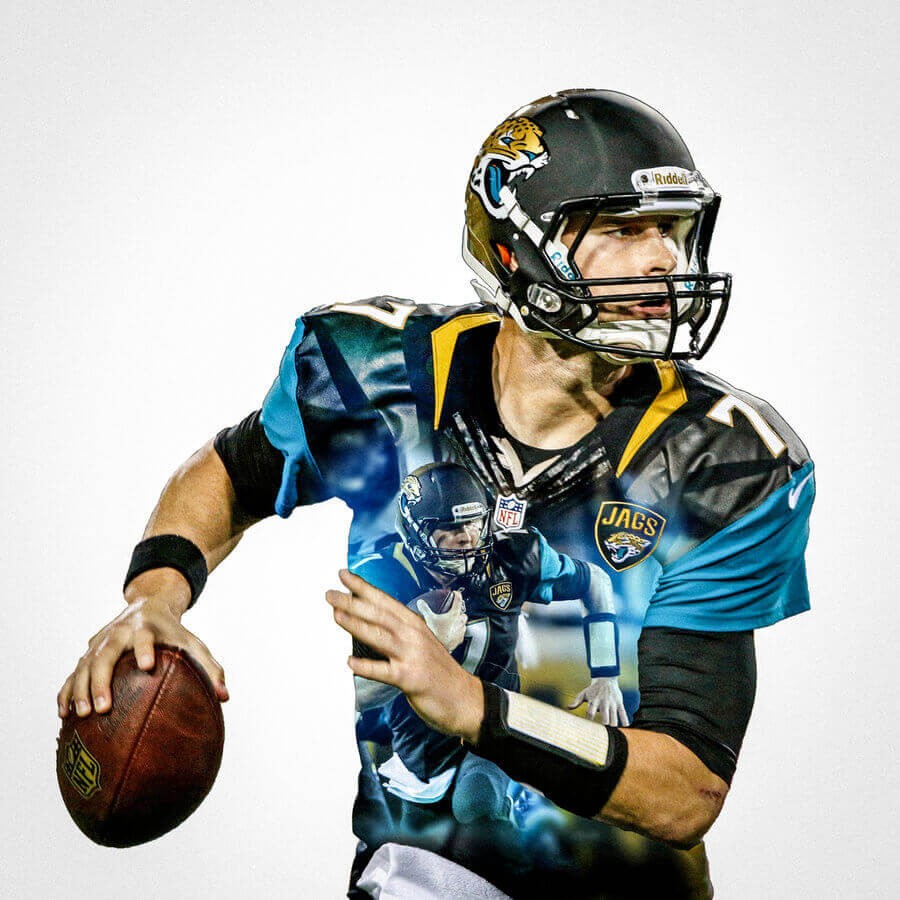 Jacksonville Jaguars Chad Henne Football Wall Posters with 6 Sizes Unframed