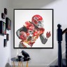 Kansas City Chiefs Jamaal Charles Football Wall Posters with 6 Sizes Unframed