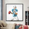 Miami Dolphins Ryan Tannehill Football Wall Posters with 6 Sizes Unframed