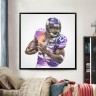 Minnesota Vikings Adrian Peterson Football Wall Posters with 6 Sizes Unframed