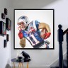 New England Patriots Julian Edelman Football Wall Posters with 6 Sizes Unframed