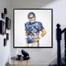 New York Giants Eli Manning Football Wall Posters with 6 Sizes Unframed