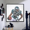 Philadelphia Eagles Lesean Mccoy Football Wall Posters with 6 Sizes Unframed