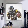Pittsburgh Steelers Antonio Brown Football Wall Posters with 6 Sizes Unframed
