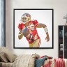 San Francisco 49Ers Colin Kaepernick Football Wall Posters with 6 Sizes Unframed