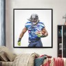 Seattle Seahawks Marshawn Lynch Football Wall Posters with 6 Sizes Unframed