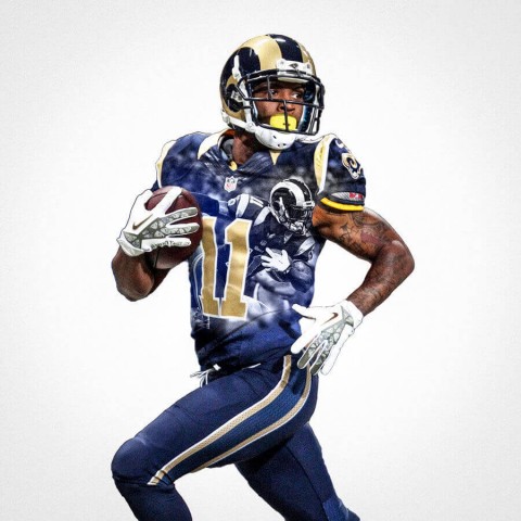 St Louis Rams Tavon Austin Football Wall Posters with 6 Sizes Unframed