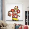 Washington Redskins Robert Griffin Football Wall Posters with 6 Sizes Unframed