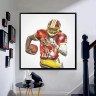 Washington Redskins Robert Griffin Football Wall Posters with 6 Sizes Unframed