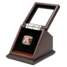 AFC 1991 Buffalo Bills Championship Replica Fan Ring with Wooden Display Case