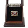 AFC 1991 Buffalo Bills Championship Replica Fan Ring with Wooden Display Case