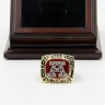 AFC 1991 Buffalo Bills Championship Replica Fan Ring with Wooden Display Case