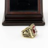 AFC 1991 Buffalo Bills Championship Replica Fan Ring with Wooden Display Case