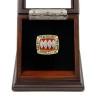 AFC 1993 Buffalo Bills Championship Replica Fan Ring with Wooden Display Case