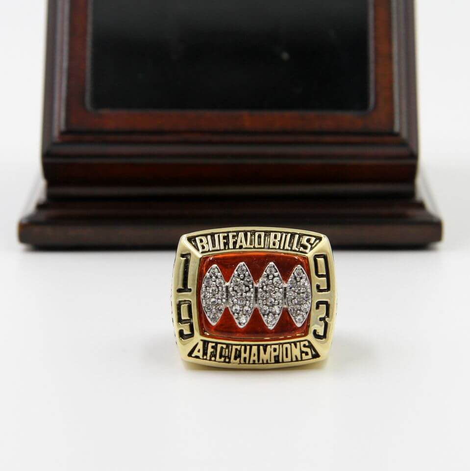 AFC 1993 Buffalo Bills Championship Replica Ring
