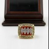 AFC 1993 Buffalo Bills Championship Replica Fan Ring with Wooden Display Case