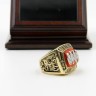 AFC 1993 Buffalo Bills Championship Replica Fan Ring with Wooden Display Case