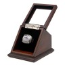 AFC 2007 New England Patriots Championship Replica Fan Ring with Wooden Display Case