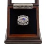 AFC 2007 New England Patriots Championship Replica Fan Ring with Wooden Display Case