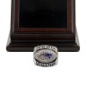 AFC 2007 New England Patriots Championship Replica Fan Ring with Wooden Display Case