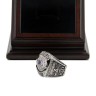 AFC 2007 New England Patriots Championship Replica Fan Ring with Wooden Display Case