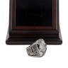 AFC 2007 New England Patriots Championship Replica Fan Ring with Wooden Display Case