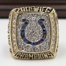 AFC 2009 Indianapolis Colts Championship Replica Fan Ring with Wooden Display Case