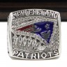 AFC 2011 New England Patriots Championship Replica Fan Ring with Wooden Display Case