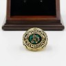 MLB 1974 Oakland Athletics World Series Championship Replica Fan Ring with Wooden Display Case