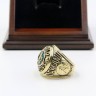 MLB 1974 Oakland Athletics World Series Championship Replica Fan Ring with Wooden Display Case