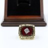 MLB 1975 Cincinnati Reds World Series Championship Replica Fan Ring with Wooden Display Case