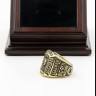 MLB 1976 Cincinnati Reds World Series Championship Replica Fan Ring with Wooden Display Case